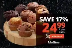 Checkers Muffins offer