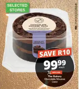 Checkers The Bakery Chocolate Mousse Cake offer