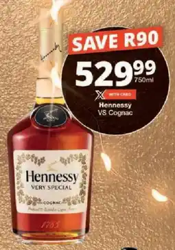 Checkers Hennessy VS Cognac offer
