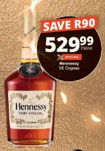 Checkers Hennessy VS Cognac offer