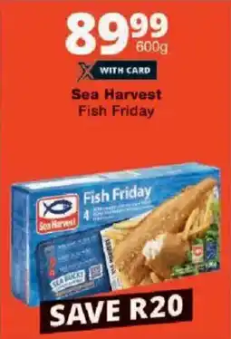 Checkers Sea Harvest Fish Friday offer