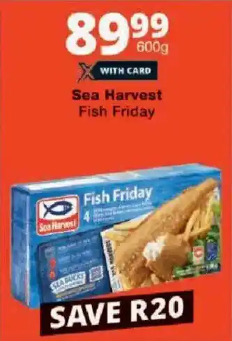 Checkers Sea Harvest Fish Friday offer