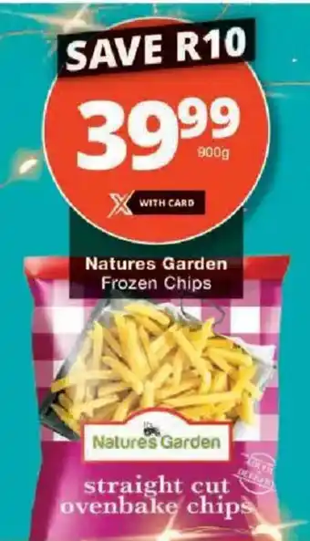 Checkers Natures Garden Frozen Chips offer