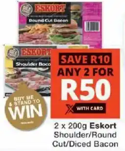 Checkers Eskort Shoulder/ Round Cut/ Diced Bacon offer