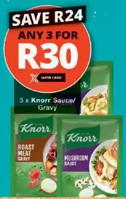 Checkers Knorr Sauce/ Gravy offer