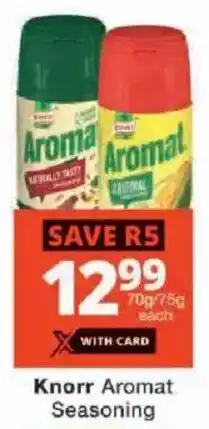 Checkers Knorr Aromat Seasoning offer