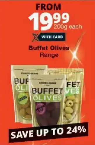 Checkers Buffet Olives Range offer