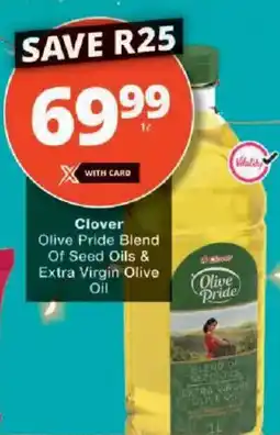 Checkers Clover Olive Pride Blend Of Seed Oils & Extra Virgin Olive Oil offer
