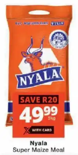 Checkers Nyala Super Maize Meal offer