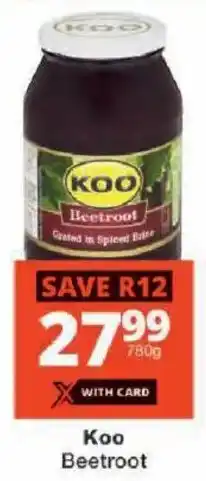 Checkers Коо Beetroot offer