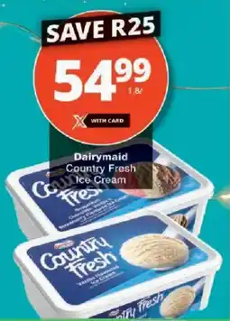 Checkers Dairymaid Country Fresh Ice Cream offer