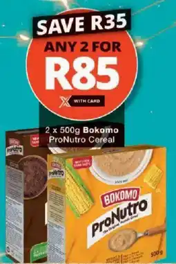 Checkers Bokomo ProNutro Cereal offer