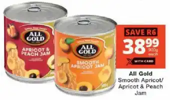 Checkers All Gold Smooth Apricot/ Apricot & Peach Jam offer