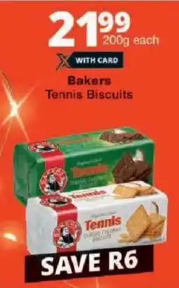 Checkers Bakers Tennis Biscuits offer