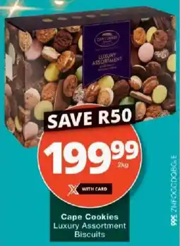 Checkers Cape Cookies Luxury Assortment Biscuits offer