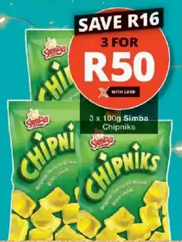 Checkers Simba Chipniks offer