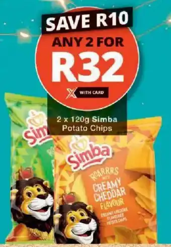 Checkers Simba Potato Chips offer