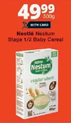Checkers Nestlé Nestum Stage 1/2 Baby Cereal offer