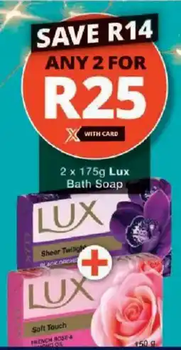 Checkers Lux Bath Soap offer