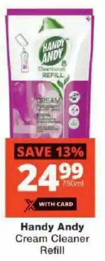 Checkers Handy Andy Cream Cleaner Refill offer