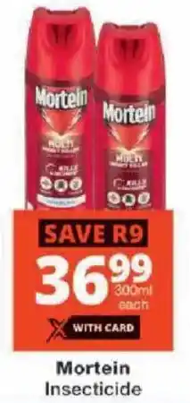 Checkers Mortein Insecticide offer