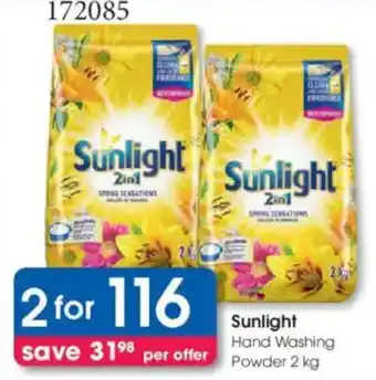 Clicks Sunlight Hand Washing Powder offer