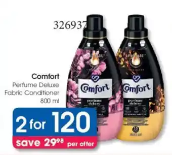 Comfort Perfume Deluxe Fabric Conditioner