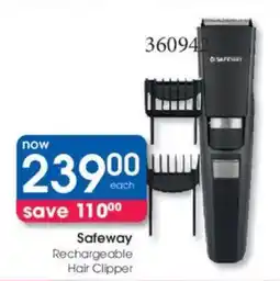 Clicks Safeway Rechargeable Hair Clipper offer
