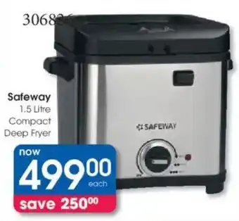 Clicks Safeway Compact Deep Fryer offer