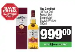 Spar Tops The Glenlivet offer