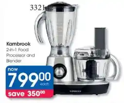 Clicks Kambrook 2-in-1 Food Processor and Blender offer