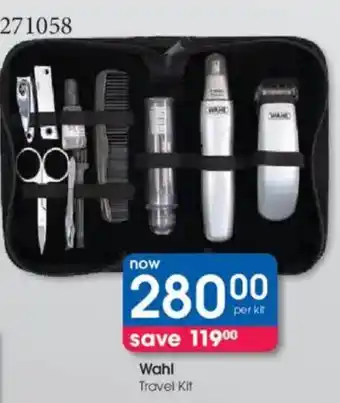 Clicks Wahl Travel Kit offer