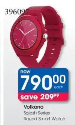 Clicks Volkano Splash Series Round Smart Watch offer