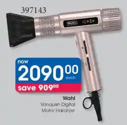 Clicks Wahl Vanquish Digital Motor Hairdryer offer