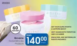 Clicks Biovene Facial Skincare Products offer