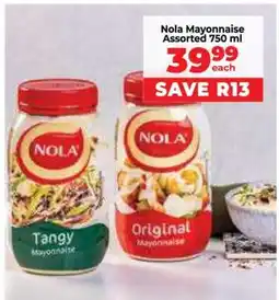 Food Lover's Market Nola Mayonnaise Assorted 750 ml offer