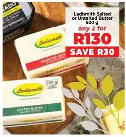 Food Lover's Market Ladismith Salted or Unsalted Butter offer