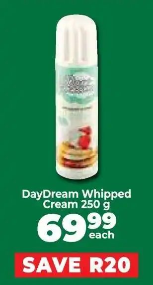 Food Lover's Market DayDream Whipped Cream 250 g offer