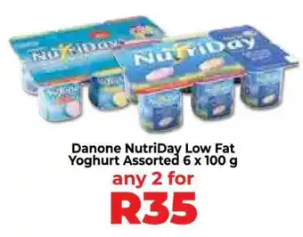 Food Lover's Market Danone NutriDay Low Fat Yoghurt Assorted 6 x 100 g offer