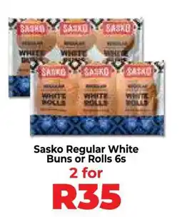 Food Lover's Market Sasko Regular White Buns or Rolls 6s offer