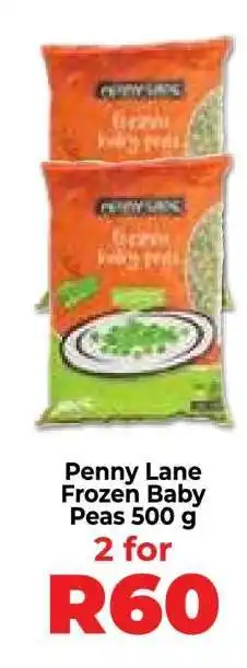 Food Lover's Market Penny Lane Frozen Baby Peas 500 g offer
