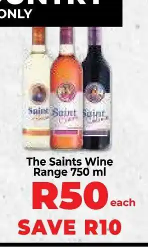 Food Lover's Market The Saints Wine Range 750 ml offer