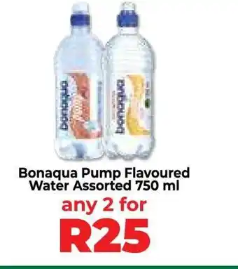 Food Lover's Market Bonaqua Pump Flavoured Water Assorted 750 ml offer