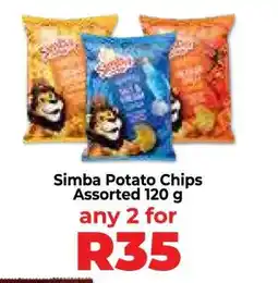 Food Lover's Market Simba Potato Chips Assorted 120 g offer