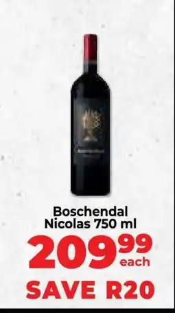 Food Lover's Market Boschendal Nicolas 750 ml offer