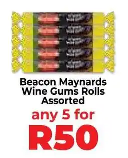 Food Lover's Market Beacon Maynards Wine Gums Rolls Assorted offer