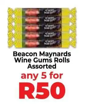 Food Lover's Market Beacon Maynards Wine Gums Rolls Assorted offer