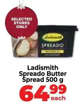Food Lover's Market Ladismith Spreado Butter Spread 500 g offer