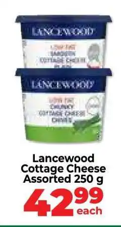Food Lover's Market Lancewood Cottage Cheese Assorted 250 g offer