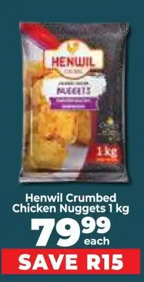 Food Lover's Market Henwil Crumbed Chicken Nuggets 1 kg offer
